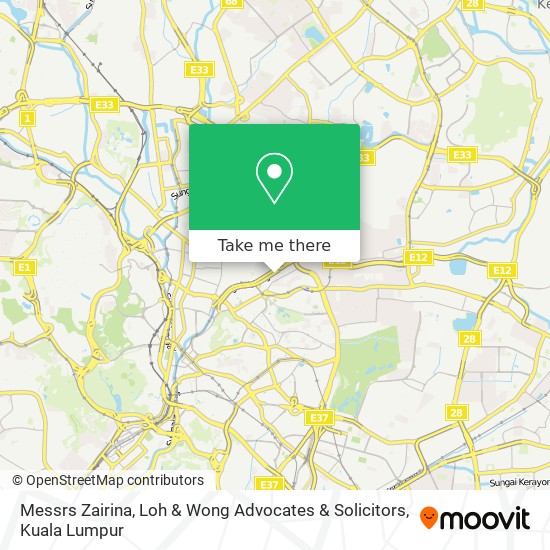 How To Get To Messrs Zairina Loh Wong Advocates Solicitors In Kuala Lumpur By Bus Mrt Lrt Or Train