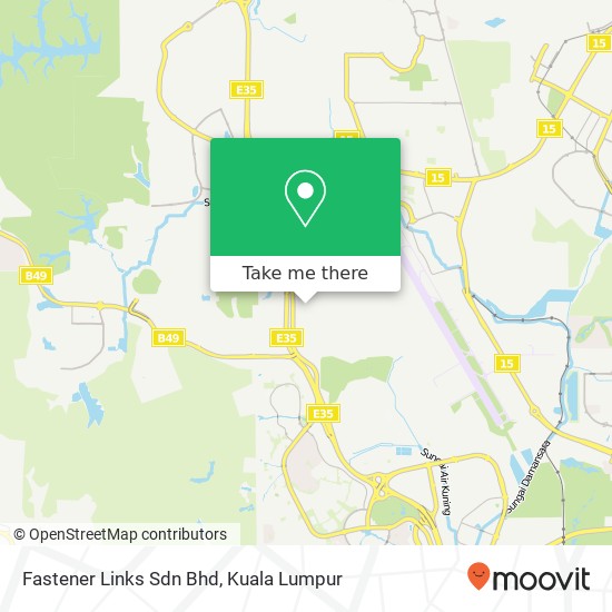 Fastener Links Sdn Bhd map