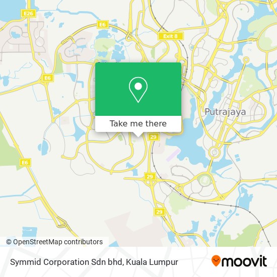 Symmid Corporation Sdn bhd map