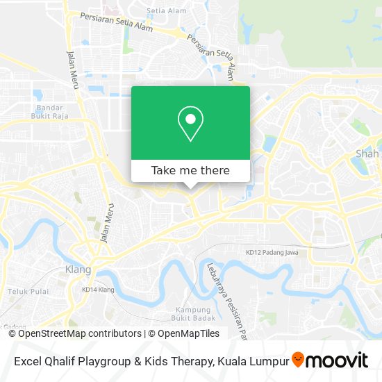 Excel Qhalif Playgroup & Kids Therapy map
