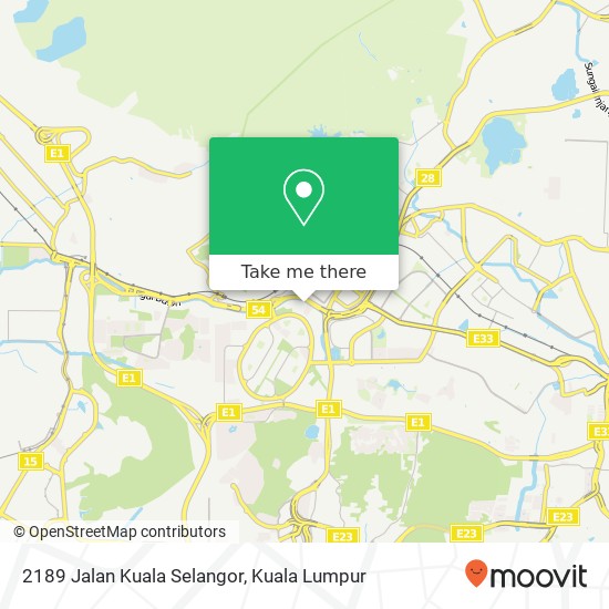 2189 Jalan Kuala Selangor map