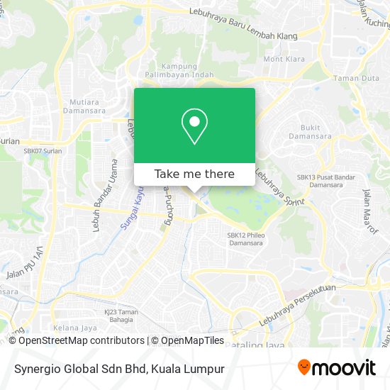Synergio Global Sdn Bhd map