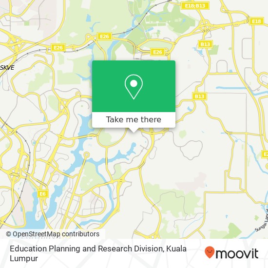Education Planning and Research Division map