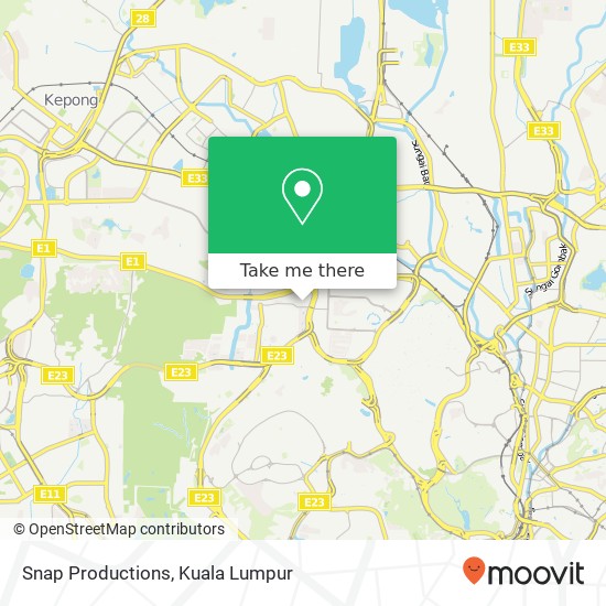 Snap Productions map