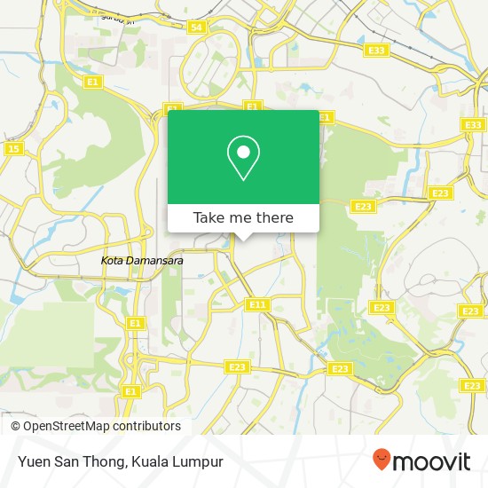 Yuen San Thong map