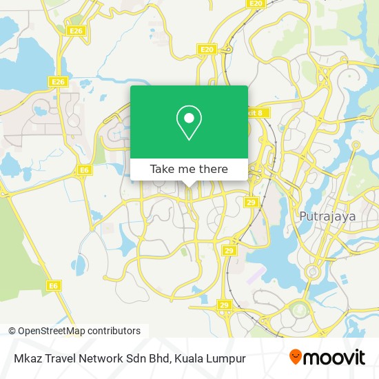 Peta Mkaz Travel Network Sdn Bhd