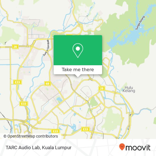 TARC Audio Lab map