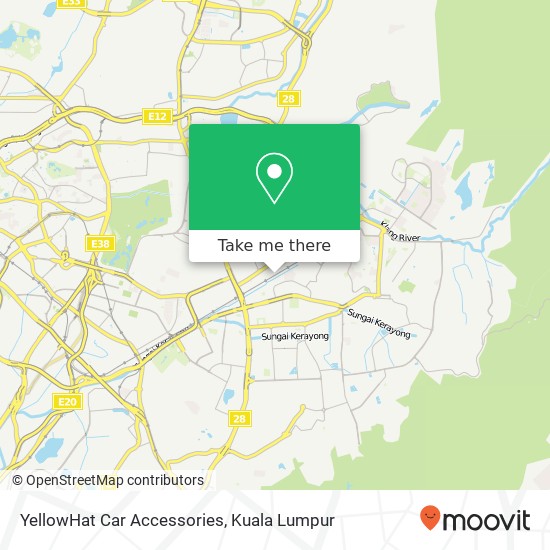 YellowHat Car Accessories map