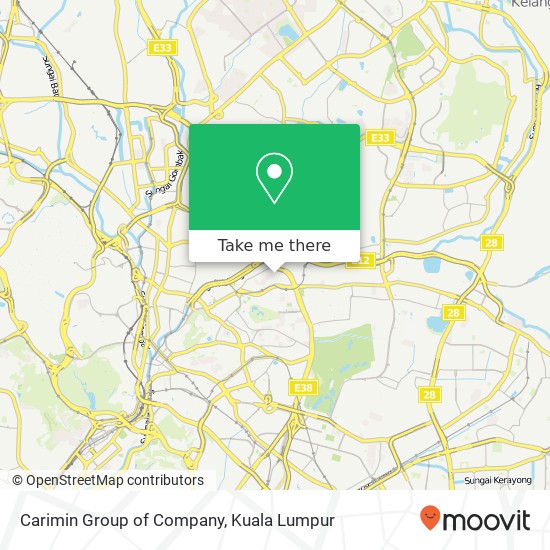 Carimin Group of Company map