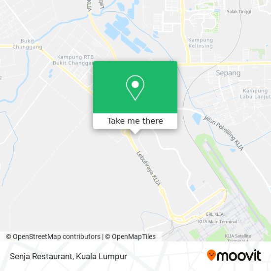 Senja Restaurant map