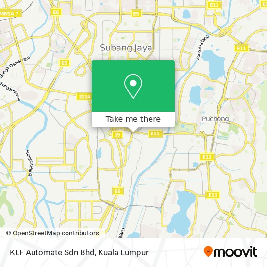 KLF Automate Sdn Bhd map