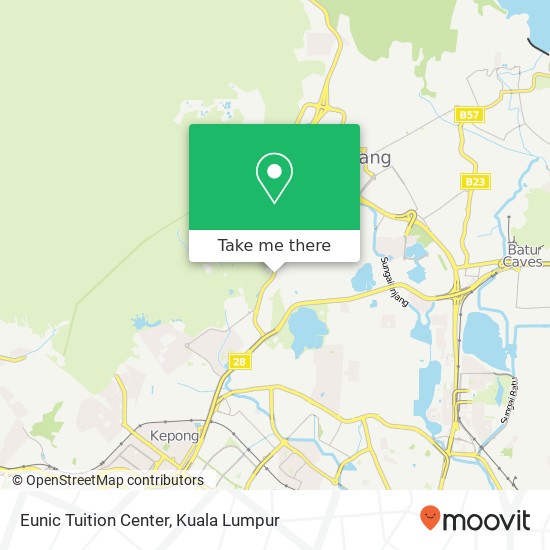 Eunic Tuition Center map