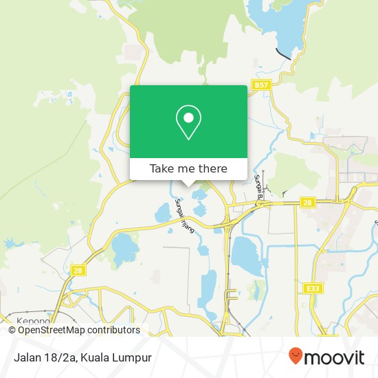 Jalan 18/2a map