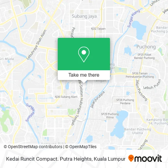 Kedai Runcit Compact. Putra Heights map