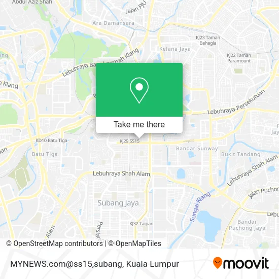 MYNEWS.com@ss15,subang map