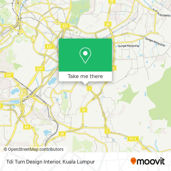 How To Get To Tdi Turn Design Interior In Kuala Lumpur By Bus Mrt Lrt Or Train Moovit