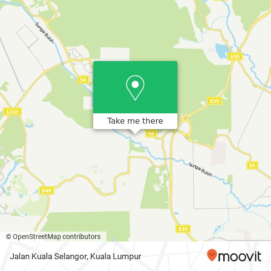 Jalan Kuala Selangor map