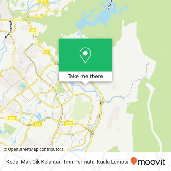 Kedai Mak Cik Kelantan Tmn Permata map