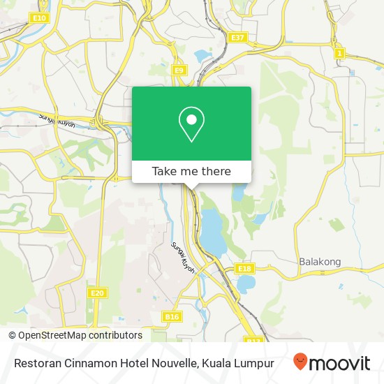Restoran Cinnamon Hotel Nouvelle map