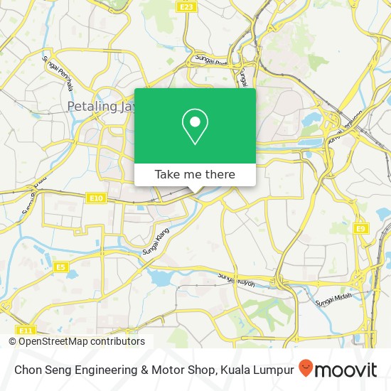 Peta Chon Seng Engineering & Motor Shop