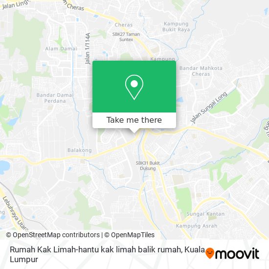 Rumah Kak Limah-hantu kak limah balik rumah map