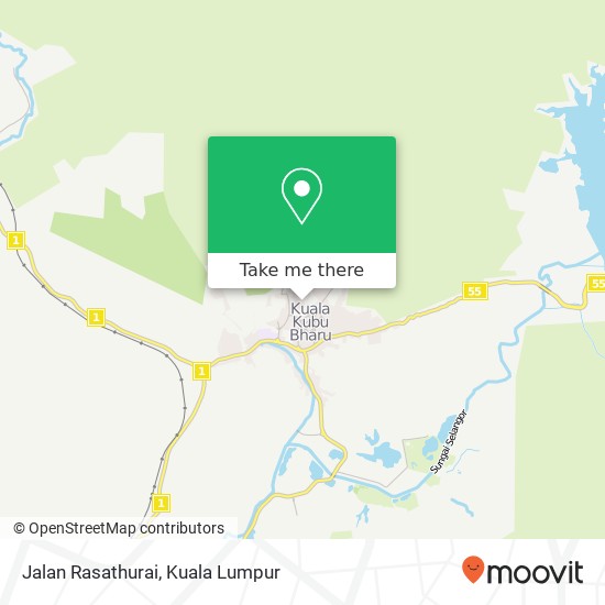 Jalan Rasathurai map