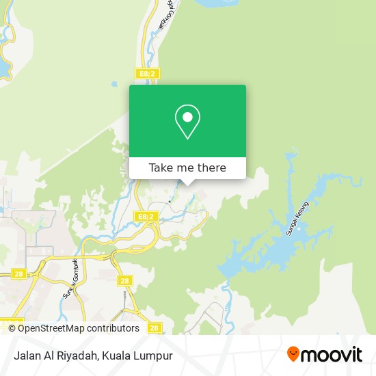 Jalan Al Riyadah map