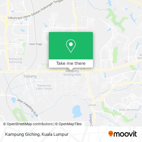 Peta Kampung Giching