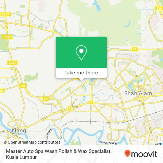 Master Auto Spa Wash Polish & Wax Specialist map