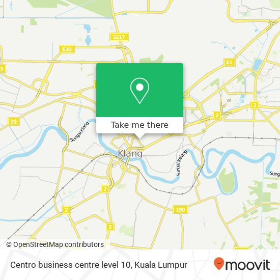 Centro business centre level 10 map