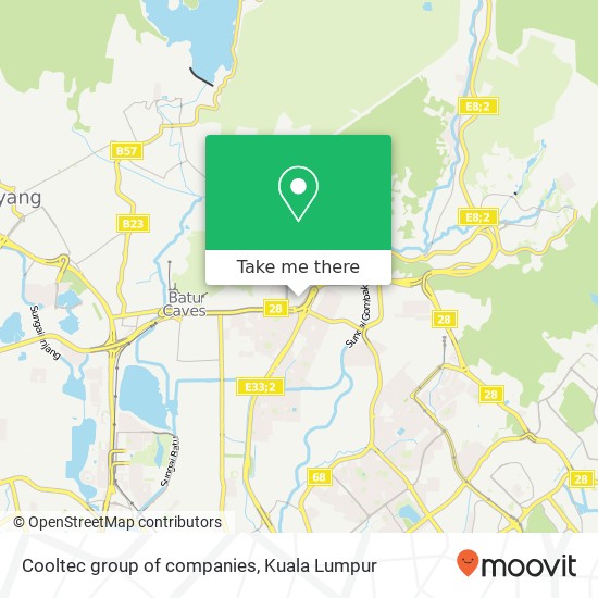 Cooltec group of companies map