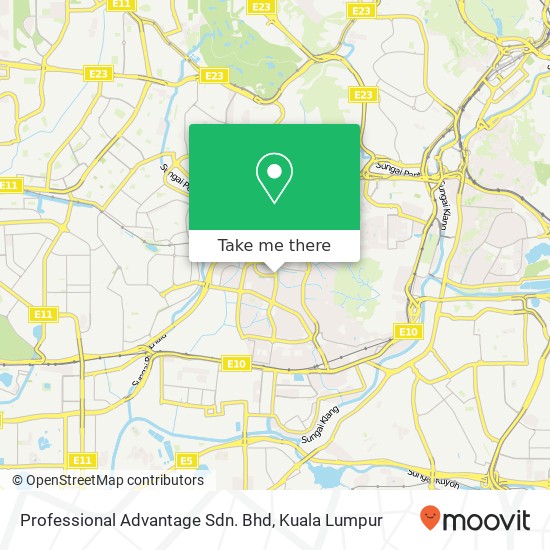 Professional Advantage Sdn. Bhd map