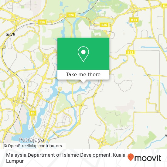 Malaysia Department of Islamic Development map