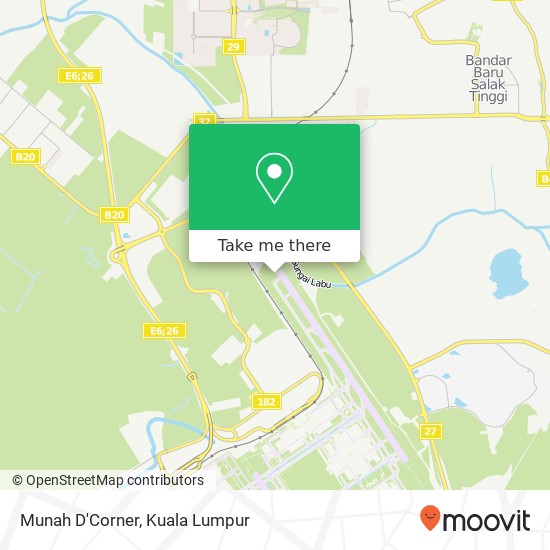 Munah D'Corner map
