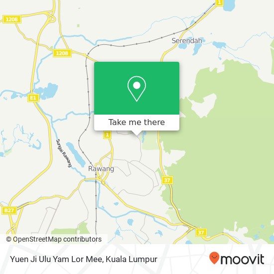 Peta Yuen Ji Ulu Yam Lor Mee