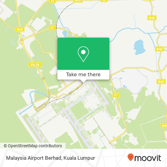 Peta Malaysia Airport Berhad