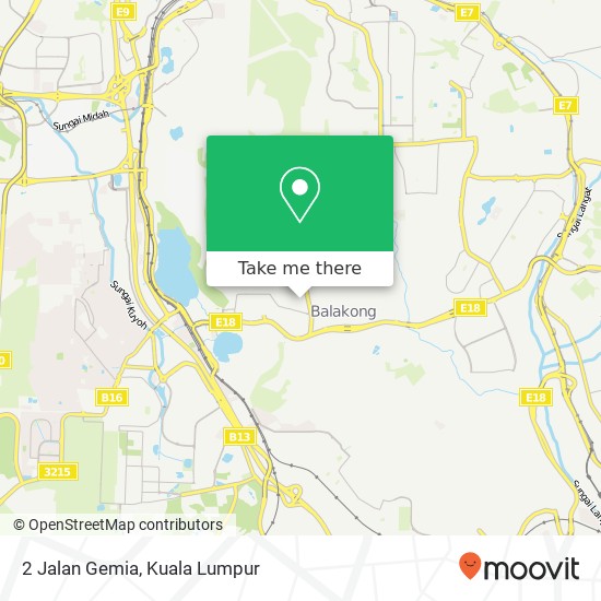 2 Jalan Gemia map