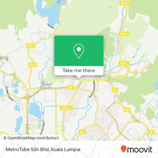 MetroTube Sdn Bhd map