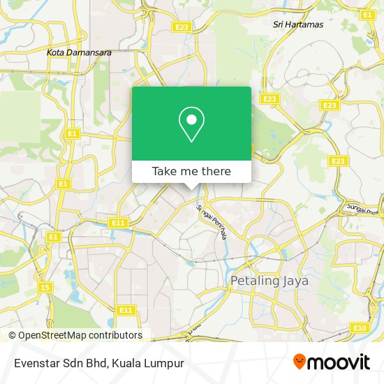 Evenstar Sdn Bhd map