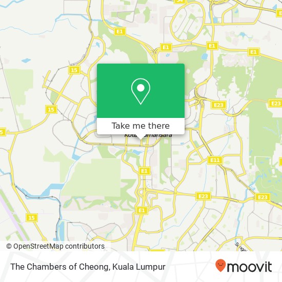 The Chambers of Cheong map