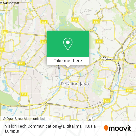 Vision Tech Communication @ Digital mall map