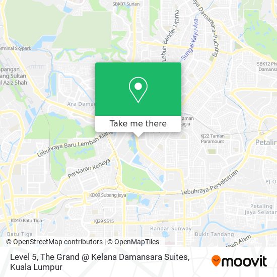 Level 5, The Grand @ Kelana Damansara Suites map