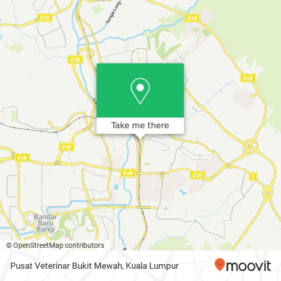 Pusat Veterinar Bukit Mewah map