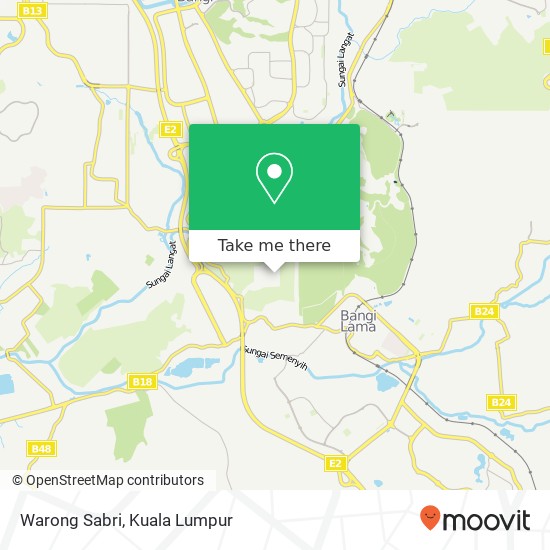 Warong Sabri map