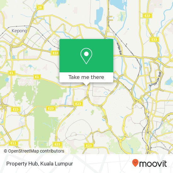 Property Hub map