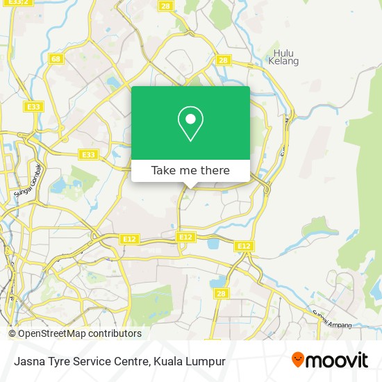 Jasna Tyre Service Centre map