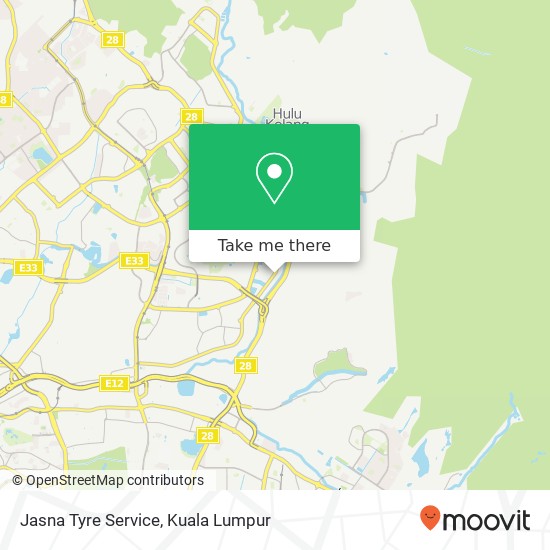 Jasna Tyre Service map