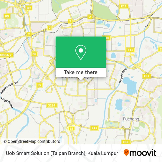 Uob Smart Solution (Taipan Branch) map