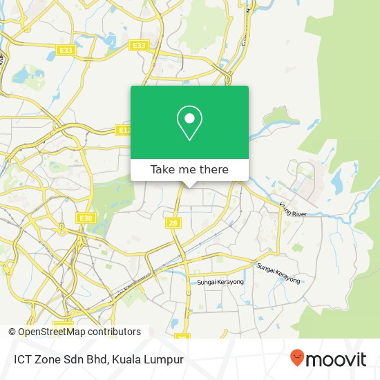 ICT Zone Sdn Bhd map