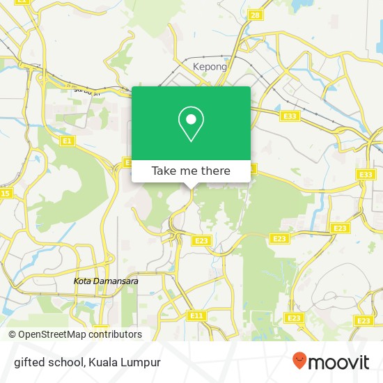 gifted school map